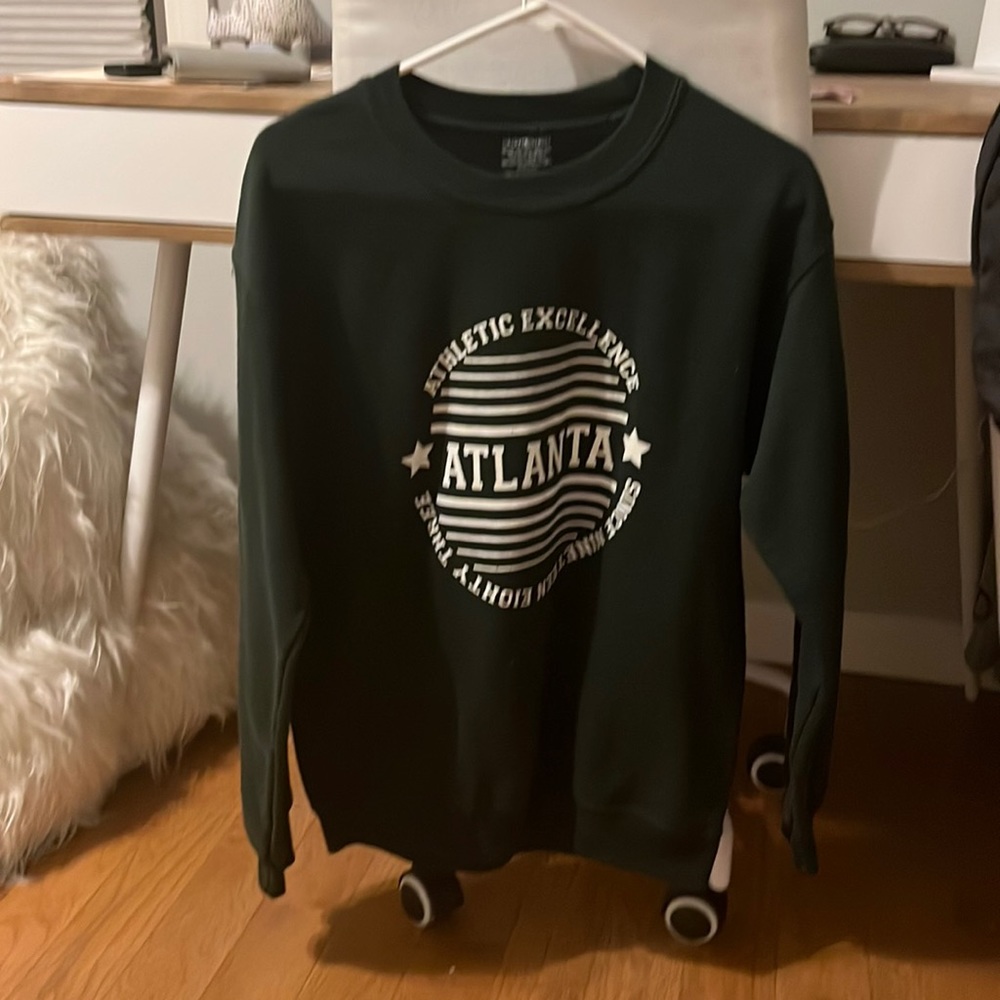 Atlanta green crewneck.